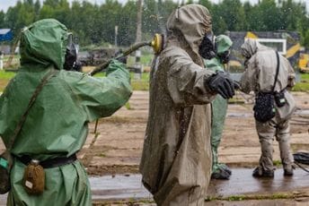 Gradonačelnik grada na sjeveru Ukrajine: Pronašli smo ostatke hemijskog oružja Gradonačelnik grada na sjeveru Ukrajine: Pronašli smo ostatke hemijskog oružja