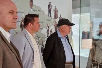 Priprema dokumentarni film: Frederik Miteran posjetio Cetinje Priprema dokumentarni film: Frederik Miteran posjetio Cetinje