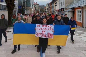 Cetinje ne odustaje: We Defend Ourselves by Supporting Ukraine Cetinje ne odustaje: We Defend Ourselves by Supporting Ukraine