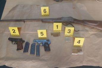 U Nikšiću i Podgorici oduzeto više komada vatrenog oružja Oružje oduzeto u Nikšiću