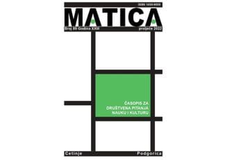 Novi broj Matice: Uloga vjerskih zajednica u oblikovanju duhovnog prostora Crne Gore Novi broj Matice: Uloga vjerskih zajednica u oblikovanju duhovnog prostora Crne Gore