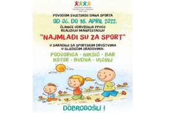 Manifestacija “Najmlađi su za sport” sjutra u Tološkoj šumi Manifestacija “Najmlađi su za sport” sjutra u Tološkoj šumi