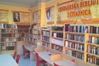Crnogorskoj biblioteci i čitaonici u Lovćencu donirane knjige Crnogorskoj biblioteci i čitaonici u Lovćencu donirane knjige