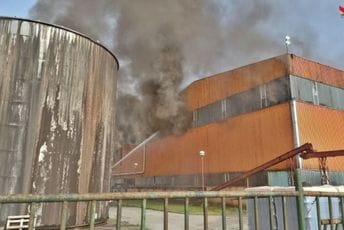 Plantaže: U požaru izgorio dio krovne konstrukcije i jedna kancelarija sa inventarom Plantaže: U požaru izgorio dio krovne konstrukcije i jedna kancelarija sa inventarom