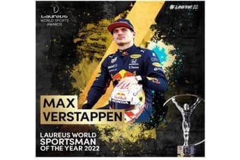 Prvak Formule 1 Maks Verstapen proglašen za najboljeg sportistu Prvak Formule 1 Maks Verstapen proglašen za najboljeg sportistu