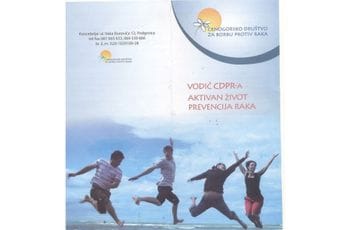 Predstavnici CDPR poklonili DZ Ulcinj brošuru: „Vodič CDPR-a-Aktivan život kao prevencija raka” Predstavnici CDPR poklonili DZ Ulcinj brošuru: „Vodič CDPR-a-Aktivan život kao prevencija raka”