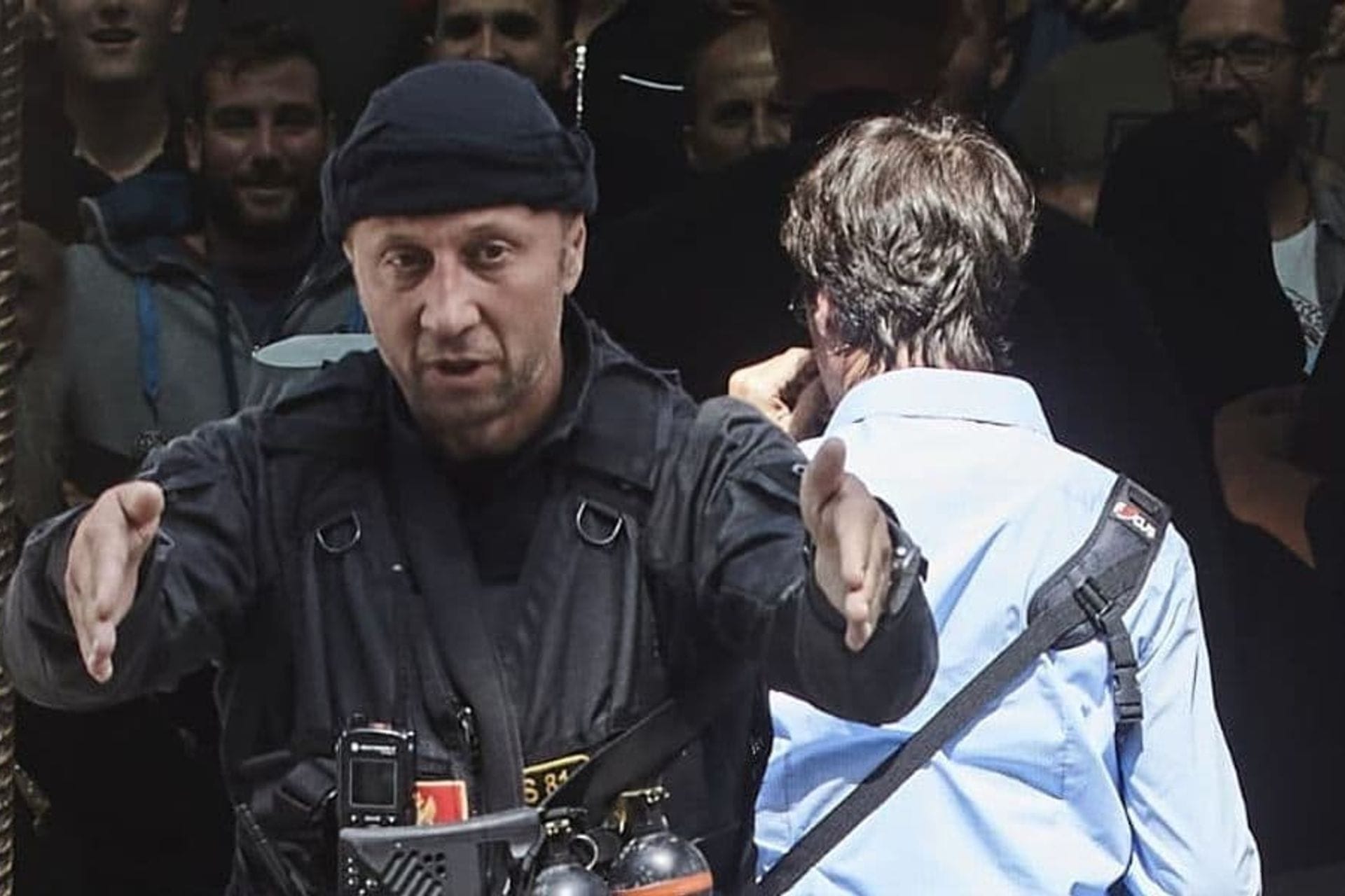 Fotografija 5: "Oćemo Cetinje da zapalimo danas": "Raščistili smo tu bagru"