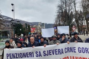 Penzioneri najavili nove proteste: Bićemo istrajni dok se ne ispune naši zahtjevi Penzioneri najavili nove proteste: Bićemo istrajni dok se ne ispune naši zahtjevi