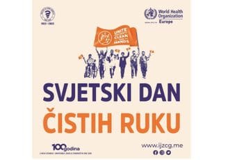 Svjetski je dan čistih ruku: Pravilna higijena najefikasnija zaštita od zaraznih bolesti Svjetski je dan čistih ruku: Pravilna higijena najefikasnija zaštita od zaraznih bolesti