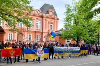 Cetinje: Danas nova šetnja podrške Ukrajini Cetinje: Danas nova šetnja podrške Ukrajini