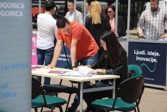 Otvoren sajam zapošljavanja; Vuković: Glavni grad doprinosi rješavanju jednog od najvećih problema Otvoren sajam zapošljavanja; Vuković: Glavni grad doprinosi rješavanju jednog od najvećih problema