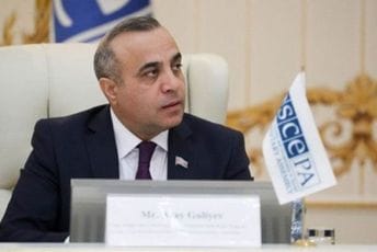 Izaslanik PS OEBS-a za jugoistočnu Evropu Azaj Gulijev posjetiće Crnu Goru 12. maja Izaslanik PS OEBS-a za jugoistočnu Evropu Azaj Gulijev posjetiće Crnu Goru 12. maja