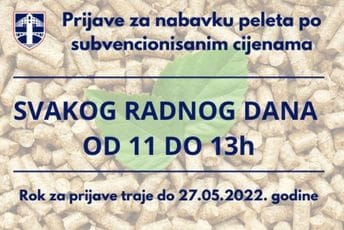 Pljevlja: Danas počinje prijavljivanje za nabavku peleta po povlašćenim uslovima Pljevlja: Danas počinje prijavljivanje za nabavku peleta po povlašćenim uslovima
