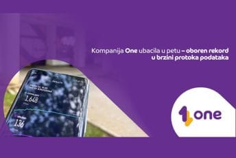 Kompanija One ubacila u petu – oboren rekord u brzini protoka podataka Kompanija One ubacila u petu – oboren rekord u brzini protoka podataka