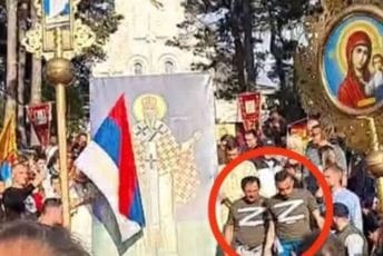 Zabranjeno u brojnim evropskim zemljama: Glorifikovanje vojne agresije na litiji u Nikšiću Zabranjeno u brojnim evropskim zemljama: Glorifikovanje vojne agresije na litiji u Nikšiću