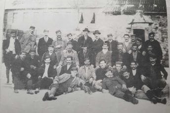 Crnogorski rodoljubi u velikosrpskim kazamatima U kolašinskom zatvoru osuđeni crnogorski patrioti 1926-1927.