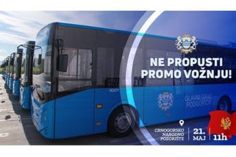 Glavni grad: Sjutra promo vožnja novim autobusima Glavni grad: Sjutra promo vožnja novim autobusima