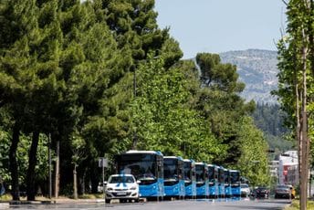 Podgoričani se vozili novim autobusima Podgoričani se vozili novim autobusima