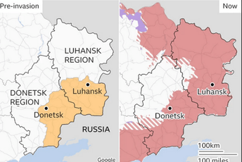 Pet ključnih stvari koje bi mogle odrediti dalji tok rata na istoku Ukrajine Situacija u Donbasu prije i nakon početka ruske invazije