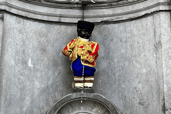 U čast Dana nezavisnosti: Simbol Brisela u crnogorskoj nošnji U čast Dana nezavisnosti: Simbol Brisela u crnogorskoj nošnji