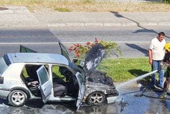 Gorio automobil na Starom Aerodromu Gorio automobil na Starom Aerodromu