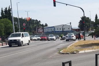 Udes kod SC "Morača", povrijeđen motociklista Udes kod SC "Morača", povrijeđen motociklista