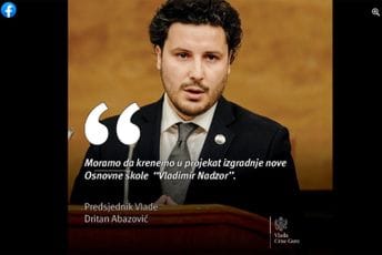 Objava Vlade Crne Gore: Kad Vladimir Nazor postane - Nadzor Objava Vlade Crne Gore: Kad Vladimir Nazor postane - Nadzor