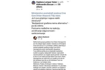 Huter o objavi grupe ''Vuci stare Hercegovine'': Je li ovo prijetnja i najava obračuna? Huter o objavi grupe ''Vuci stare Hercegovine'': Je li ovo prijetnja i najava obračuna?