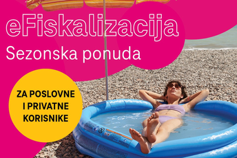 Telekom eFiskalizacija za sezonske biznise štedi novac i vrijeme Telekom eFiskalizacija za sezonske biznise štedi novac i vrijeme