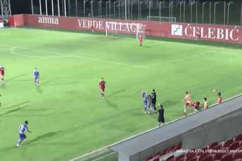 Skandal na DG areni: Sportski direktor Podgorice glavom udario igrača Arsenala Skandal na DG areni: Sportski direktor Podgorice glavom udario igrača Arsenala