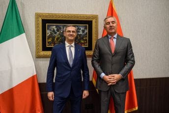 Odnosi Crne Gore i Italije dodatno učvršćeni Odnosi Crne Gore i Italije dodatno učvršćeni