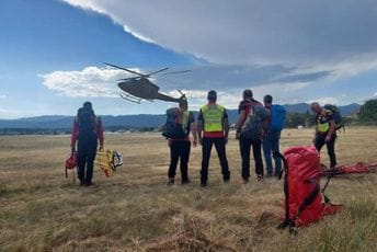 Akcija GSS u reonu Pive: Pripadnik VCG dobio povrede prilikom pada sa litice Akcija GSS u reonu Pive: Pripadnik VCG dobio povrede prilikom pada sa litice