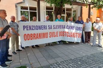 Penzioneri najavili: U ponedjeljak u Bijelom Polju blokada glavne saobraćajnice prema Podgorici Penzioneri najavili: U ponedjeljak u Bijelom Polju blokada glavne saobraćajnice prema Podgorici
