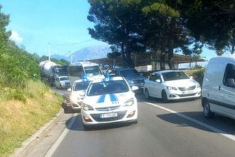 Povrijeđen biciklista u udesu kod Crvene plaže Povrijeđen biciklista u udesu kod Crvene plaže