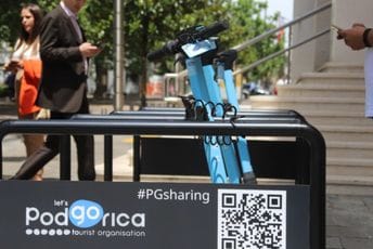 PG SHARING: Električni trotineti biće dostupni za iznajmljivanje na 20 lokacija u Podgorici PG SHARING: Električni trotineti biće dostupni za iznajmljivanje na 20 lokacija u Podgorici
