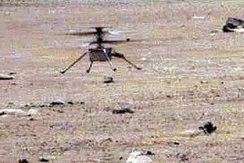 Robotski helikopter napravio nevjerovatne snimke na Marsu (VIDEO) Robotski helikopter napravio nevjerovatne snimke na Marsu (VIDEO)