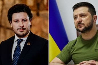 Telefonski poziv u toku: Abazović razgovara sa Zelenskim Telefonski poziv u toku: Abazović razgovara sa Zelenskim