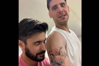 Srpski glumac istetovirao Buskovce Srpski glumac istetovirao Buskovce