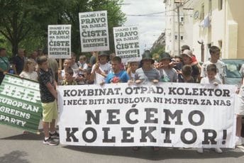 Mještani Botuna neće kolektor pored kuća, traže sastanak s Vukovićem