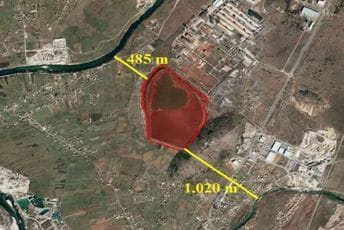 Akumulacija će biti izolovana i prekrivena zelenom površinom Akumulacija će biti izolovana i prekrivena zelenom površinom