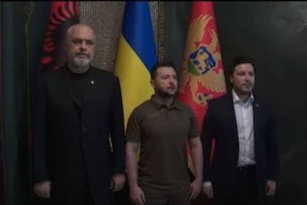 Zajednički pres Abazovića, Rame i Zelenskog: Puna podrška Ukrajini na putu ka EU