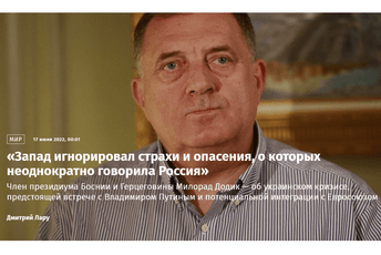 Dodik uporedio Donjeck i Lugansk sa Republikom Srpskom Krajinom: „Razumijemo situaciju“ Dodik uporedio Donjeck i Lugansk sa Republikom Srpskom Krajinom: „Razumijemo situaciju“