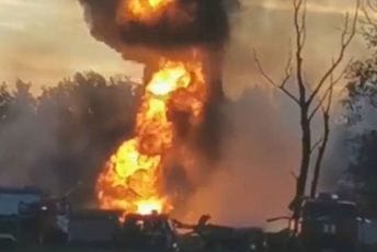 (VIDEO) U Rusiji se srušio vojni avion, ima mrtvih