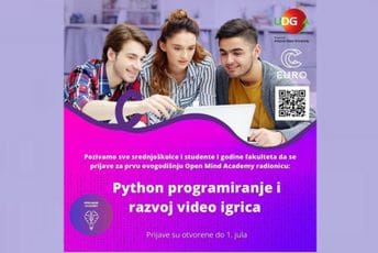 Otvorene su prijave za prvu OpenMind radionicu: 𝐏𝐲𝐭𝐡𝐨𝐧 𝐩𝐫𝐨𝐠𝐫𝐚𝐦𝐢𝐫𝐚𝐧𝐣𝐞 𝐯𝐢𝐝𝐞𝐨 𝐢𝐠𝐫𝐢𝐜𝐚 Otvorene su prijave za prvu OpenMind radionicu: 𝐏𝐲𝐭𝐡𝐨𝐧 𝐩𝐫𝐨𝐠𝐫𝐚𝐦𝐢𝐫𝐚𝐧𝐣𝐞 𝐯𝐢𝐝𝐞𝐨 𝐢𝐠𝐫𝐢𝐜𝐚