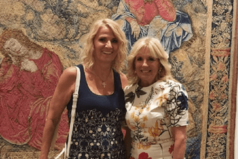 Lidija Đukanović učestvovala u damskom programu: Upriličen obilazak Kraljevske palate Prve dame Crne Gore i Sjedinjenih Američkih Država, Lidija Đukanović i Džil Bajden