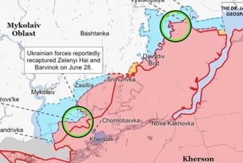 Institut za rat objavio novu kartu: Kadirov je najavio osnivanje novih bataljona Institut za rat objavio novu kartu: Kadirov je najavio osnivanje novih bataljona