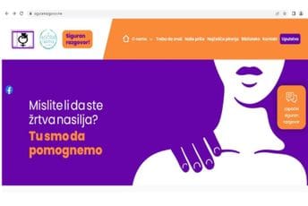 "Siguran razgovor" za pomoć i podršku svim žrtvama rodno zasnovanog nasilja "Siguran razgovor" za pomoć i podršku svim žrtvama rodno zasnovanog nasilja