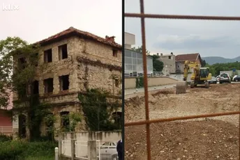 Grad nije prepoznao značaj: U Mostaru srušena kuća Predraga Matvejevića Grad nije prepoznao značaj: U Mostaru srušena kuća Predraga Matvejevića