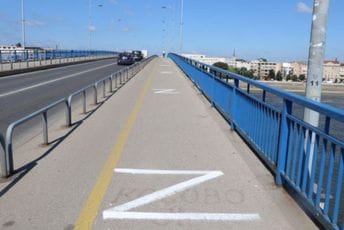 Novi Sad ispisan grafitima Z u djelovima grada koji vode na Exit festival Novi Sad ispisan grafitima Z u djelovima grada koji vode na Exit festival