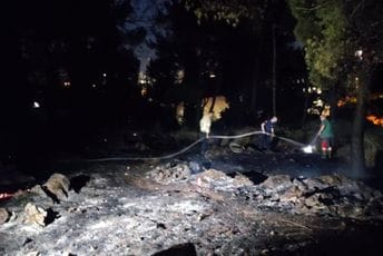 Opet gorjelo na Gorici, viđena dva lica kako podmeću požar Opet gorjelo na Gorici, viđena dva lica kako podmeću požar